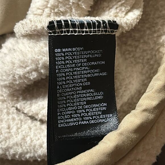 North Face Sherpa 1/4 button pullover small - Picture 8 of 8